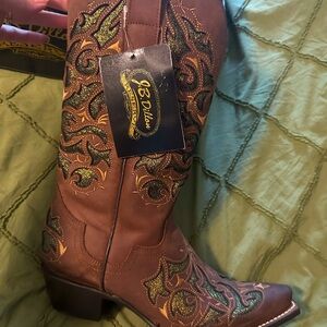 JB Dillon glitter Boots